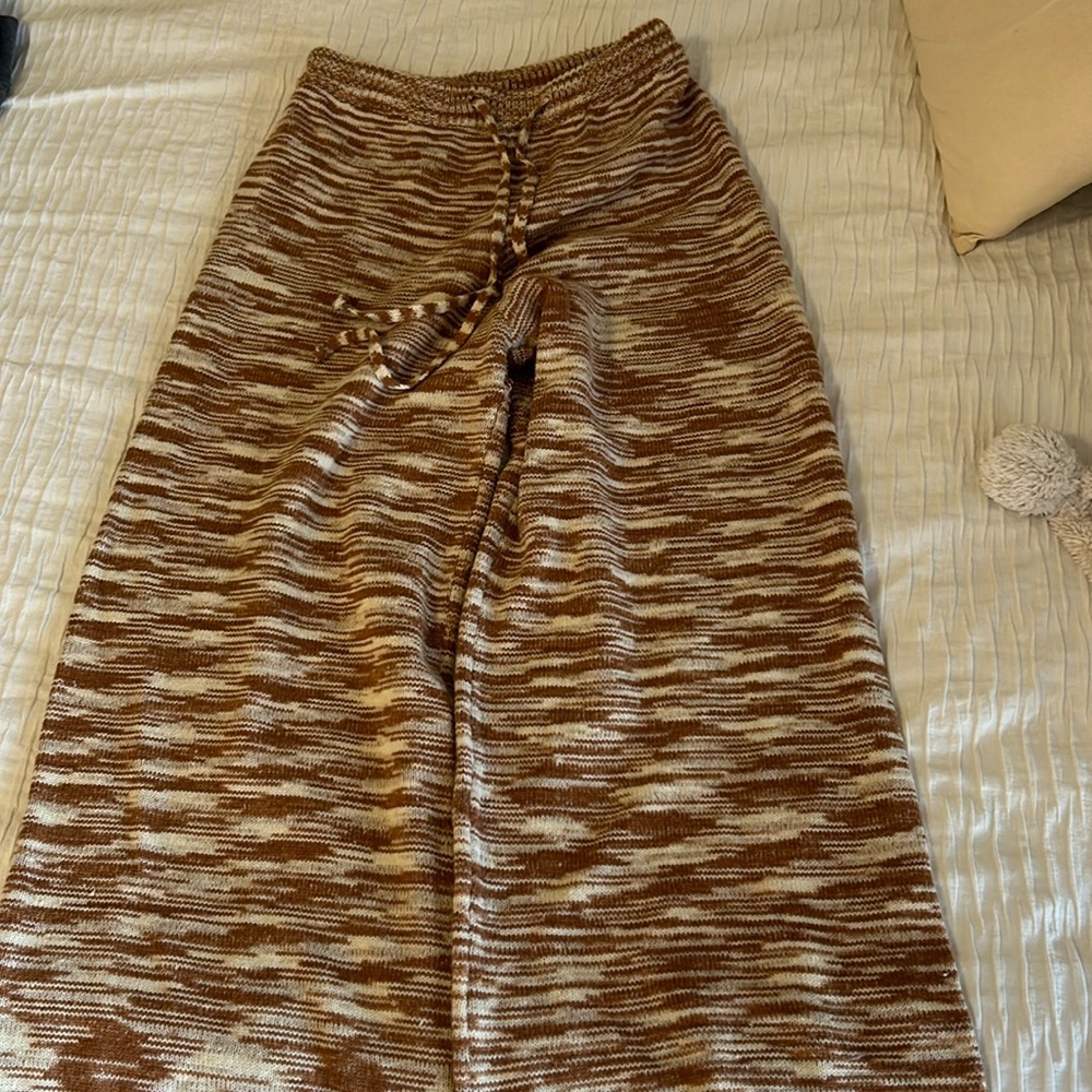 Women’s wide leg sweater lounge pants